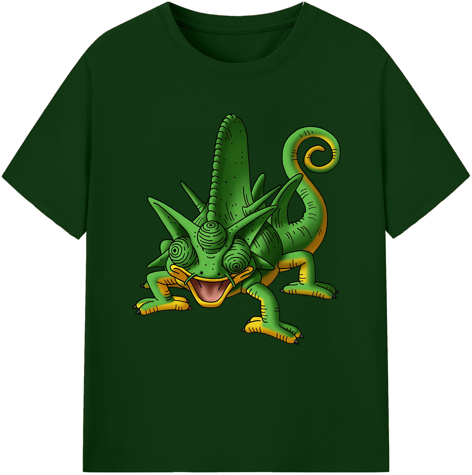 （画像用） ドラゴンクエスト Doragon Kuesuto Dragon Quest 綿100％半袖Tシャツ（フロントプリント）